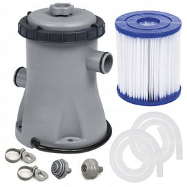 POMPA FILTRUJĄCA MOCNA WYDAJNA DO BASENU 2006 L/h - BESTWAY 58383