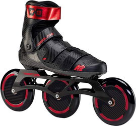 ROLKI MĘSKIE K2 REDLINE 125 ROZMIAR 40 CZARNO CZERWONE