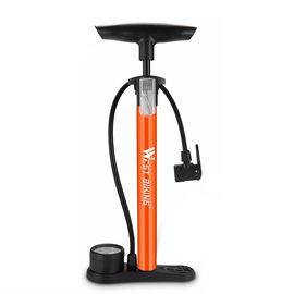 POMPKA ROWEROWA PODŁOGOWA Z MANOMETREM ALUMINIOWA WEST BIKING 0711125