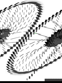 TYLNE KOŁO Z SILNIKIEM DO E-BIKE WINDMEILE 26" 250W 48V