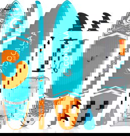 DESKA DO PŁYWANIA SUP COOLCAA 11'6" STAND UP PADDLE ZESTAW 350CM