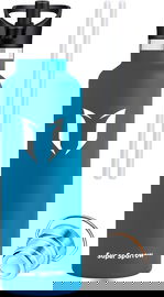 BUTELKA TERMOS BIDON NA NAPOJE SUPER SPARROW 750 ML NIEBIESKI UNIWERSALNY