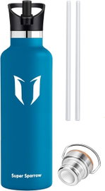 BUTELKA NA WODĘ NAPOJE ZE STALI NIERDZEWNEJ 500 ML SUPER SPARROW