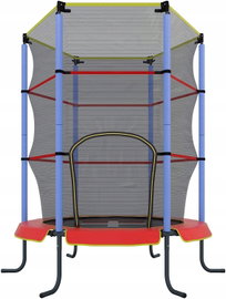 TRAMPOLINA Z SIATKĄ OGRODOWA DLA DZIECKA ULTRASPORT 140CM