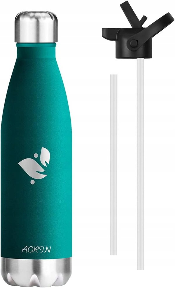 BUTELKA NA WODĘ NAPOJE ZIMNE CIEPŁE AORIN IZOLOWANA 350ML BPA FREE