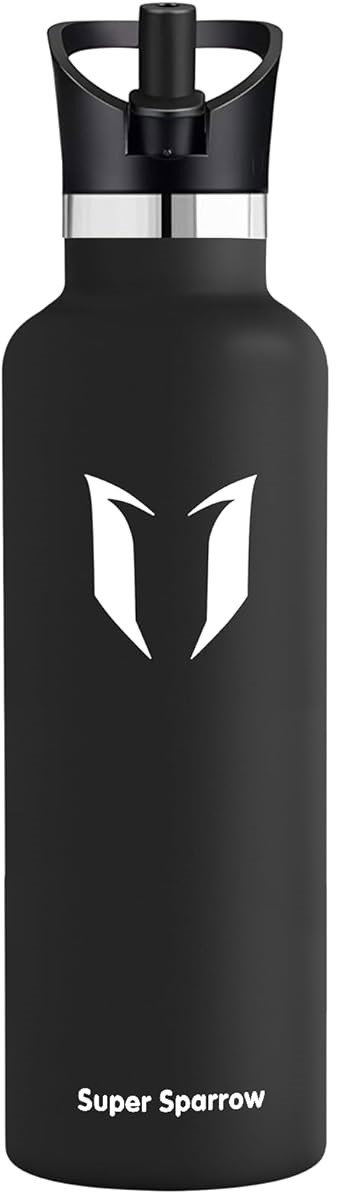 BIDON BUTELKA SUPER SPARROW 350 ML CZARNA