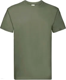 KOSZULKA MĘSKA BLUZKA SPORTOWA T-SHIRT BAWEŁNIANA KHAKI ROZMIAR XL