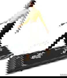 BIEŻNIA MOBVOI WALKING PAD AI LED 120KG 13KG SKŁADANA POD BIURKO 6KM/H