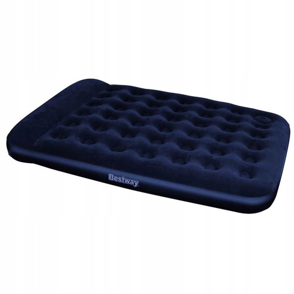 MATERAC DWUOSOBOWY BESTWAY PODUSZKA POMPKA 203X152X28CM