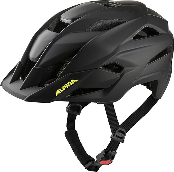 KASK ROWEROWY ALPINA STAN MIPS BLACK NEON YELLOW MATT 51-55 CM