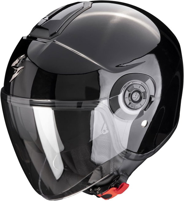 SCORPION EXO-CITY II SOLID BLACK KASK OTWARTY M 57-58 CM