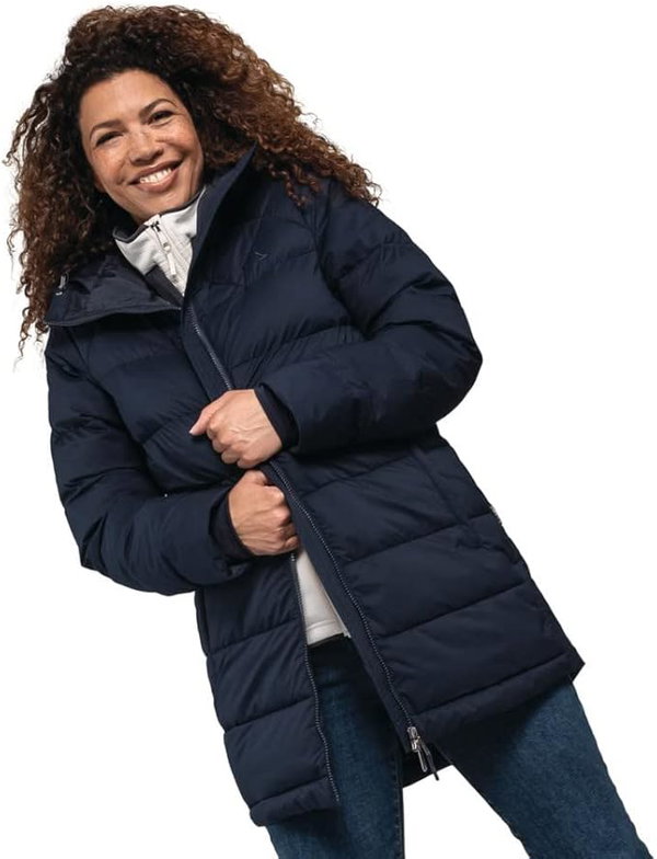 SCHOFFEL WODOODPORNA WIATROSZCZELNA PARKA FUNKCJONALNA STYLOWA KURTKA r. 36