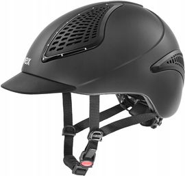 KASK JEŹDZIECKI UVEX EXXENTIAL II MIPS BLACK 55-57 CM