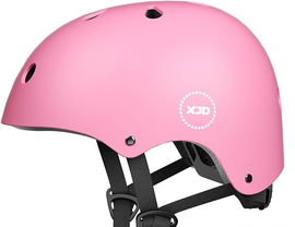 KASK ROWEROWY DZIECIĘCY RÓŻOWY r. S 49-55 CM XJD