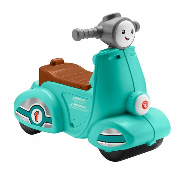FISHER-PRICE SKUTER UCZ SIĘ I ŚMIEJ HMV76 ZABAWKA EDUKACYJNA DLA DZIECI