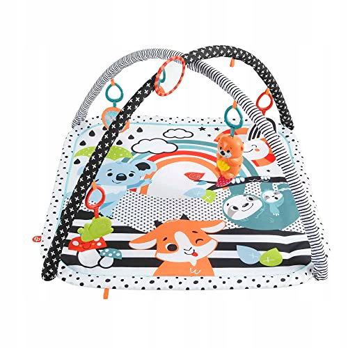 MATA EDUKACYJNA FISHER-PRICE  ANIMALS DLA NIEMOWLĄT