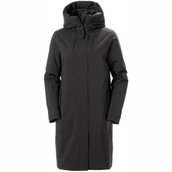 KURTKA DAMSKA PRZECIWDESZCZOWA CZARNA HELLY HANSEN VICTORIA RAIN COAT r. M