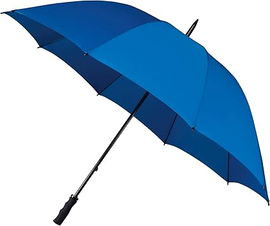 PARASOL PARASOLKA NIEBIESKA DUŻA WYTRZYMAŁA DŁUGA 130CM