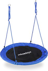 HUŚTAWKA OGRODOWA OKRĄGŁA 100KG BOCIANIE GNIAZDO RELAXDAYS 110x5x110 CM