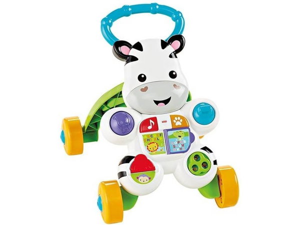 FISHER PRICE INTERAKTYWNY CHODZIK PCHACZ ZEBRA DLA DZIECI J.FRANCUSKI
