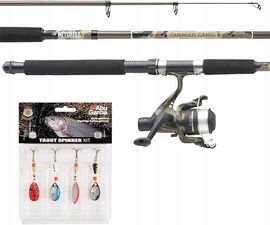 ZESTAW WĘDKA + KOŁOWROTEK MITCHELL TANAGER CAMO T-180 LIGHT - 1,80M 5-15G