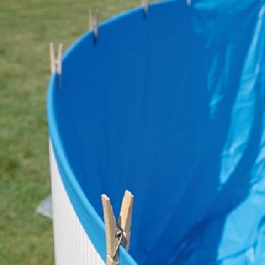 FOLIA NIEBIESKA DO OKRĄGŁYCH BASENÓW GRE SP5550F O ŚREDNICY 550 CM