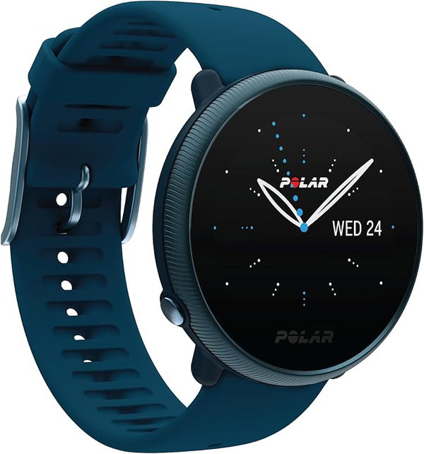 SPORTOWY SMARTWATCH GPS POLAR IGNITE 2 INTELIGENTNY WIELOFUNKCYJNY NIEBIESKI