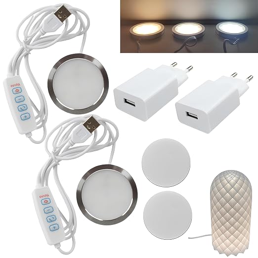 Lampki LED do Drukarek 3D Zestaw 2 szt. USB Bambu Lab A1 A1 Mini