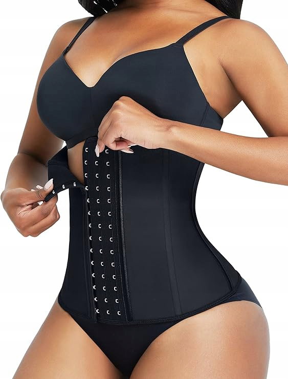 FeelinGirl Gorset Lateksowy Modelujący Talię Rozmiar L