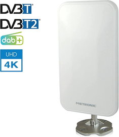 Antena zewnętrzna 4K UHD DVB-T2 DAB+ ochrona 5G - uszkodzona śrubka