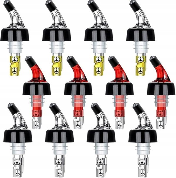 12x Nalewak Do Butelek Miarka Automatyczna 30ml 1oz