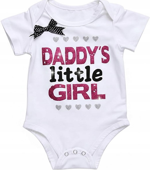 Body niemowlęce krótki rękaw bawełna białe 12-18m