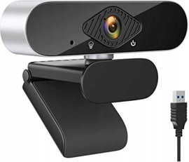 Kamera internetowa 1080P Full HD mikrofon USB szerokokątna