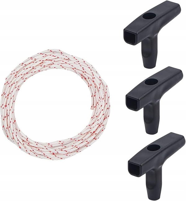 Linka Rozrusznika 10m + 3 Uchwyty Rączki 3,0mm Kosiarka Piła