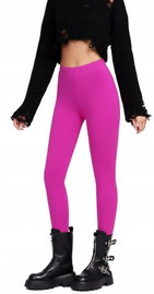 Legginsy damskie róż ,fuksja XL