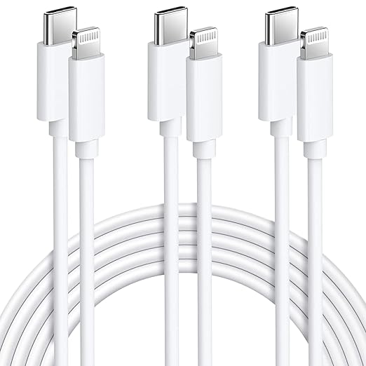 3x Kabel USB C Lightning MFi PD iPhone 1m 2m 3m