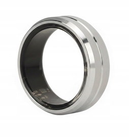 Inteligentny pierścień Smart Ring stal IP68 rozmiar 8