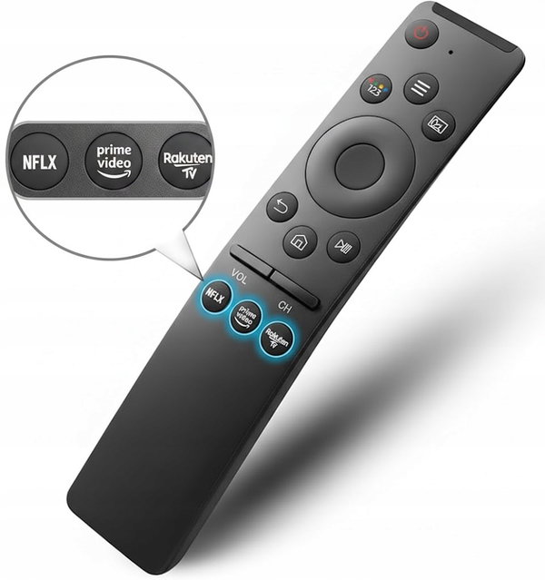 Pilot uniwersalny do Samsung Smart TV QLED UHD 4K 8K
