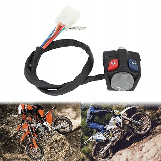 Przełącznik motocyklowy 12V EXC FE TE - Klakson Światła Zapłon