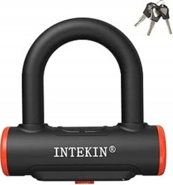 Zapięcie U-Lock INTEKIN 16mm Blokada Motocyklowa 3 Klucze