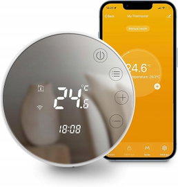 Termostat Pokojowy Beok Smart WiFi Tuya Wodne Ogrzewanie TGR86WIFI-WP