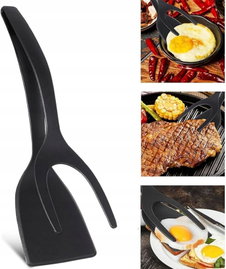 Łopatka i szczypce 2w1 kuchenne jajek naleśników grill
