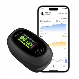 Pulsoksymetr Bluetooth Aplikacja OLED