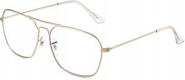 Okulary Komputerowe JM Anti-Blue Light Aviator UV400