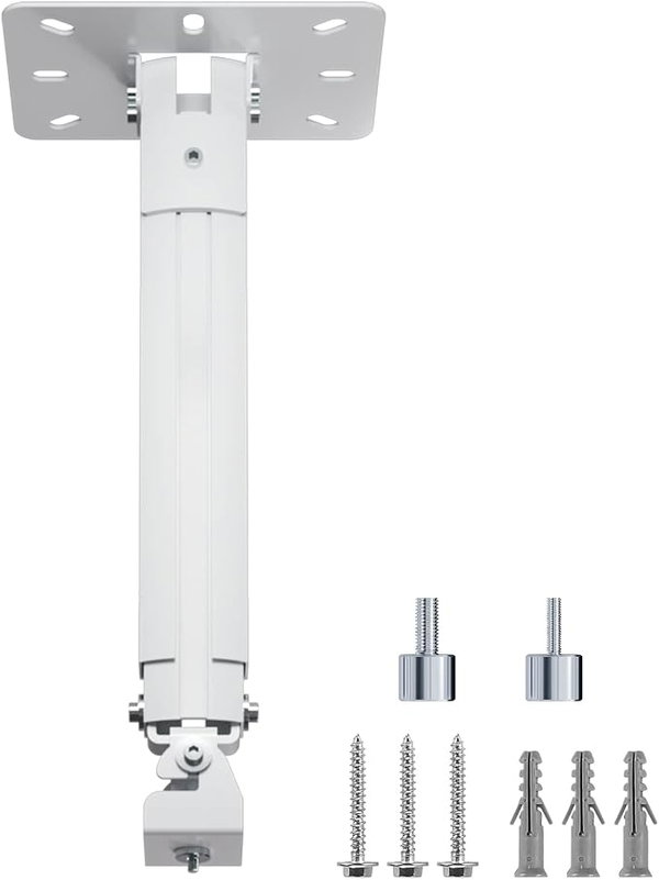 Uchwyt Sufitowy Do Projektora Suptek 3w1 Regulowany 34-54 Cm Biały