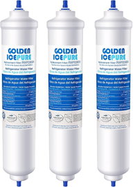 Filtry Do Wody Do Lodówki Samsung LG GOLDEN ICEPURE 3 Szt