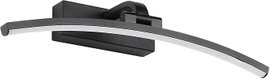 Lampa Nad Lustro Łazienkowe LED 8W 640lm 40cm Czarna IP44