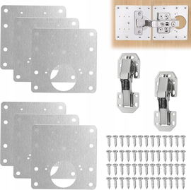 Płytka naprawcza zawiasów standardowe zawiasy śruby wsporniki R2.6