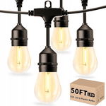 Lampki ogrodowe LED Svater S14 14m 14+1 1W 80lm IP65 2700K Ciepła Biel R7.6