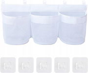 Organizer na zabawki do kąpieli KAHOUI - siatka wisząca 60x25 cm R4.1